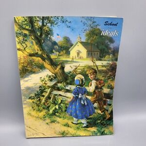 Vintage Ideals School 1949 Vol.1 No.27 Magazine August Poetry Art Poems